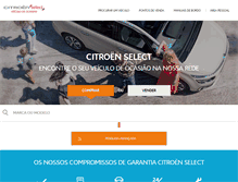 Tablet Screenshot of citroenselect.pt