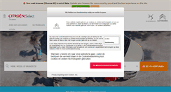Desktop Screenshot of citroenselect.nl